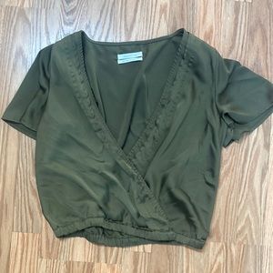 Dark green blouse, size M, Urban Outfitters